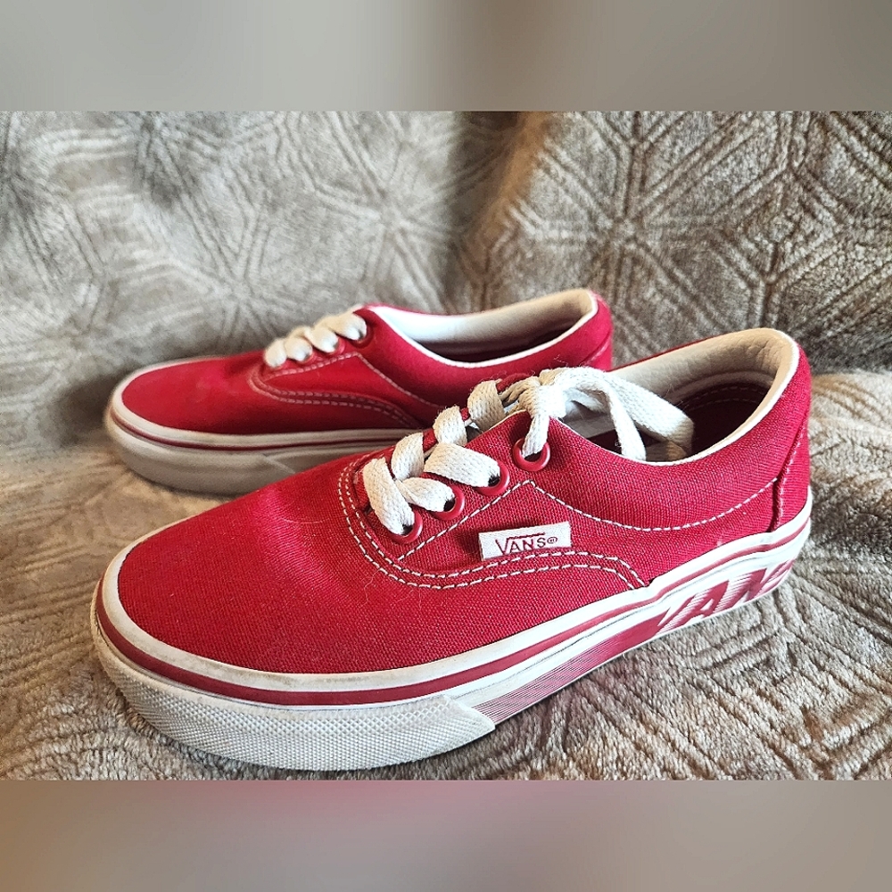Boys vans Red toddlers 12